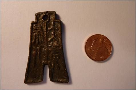 Chinesisches Spatengeld (1122-249 v. Chr.) Kieler Spaten